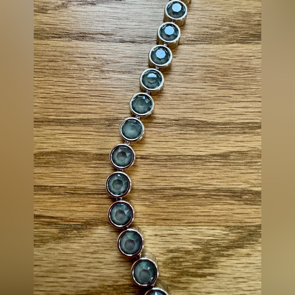 Touchstone Crystal by Swarovski Ice Bracelet “Gray”